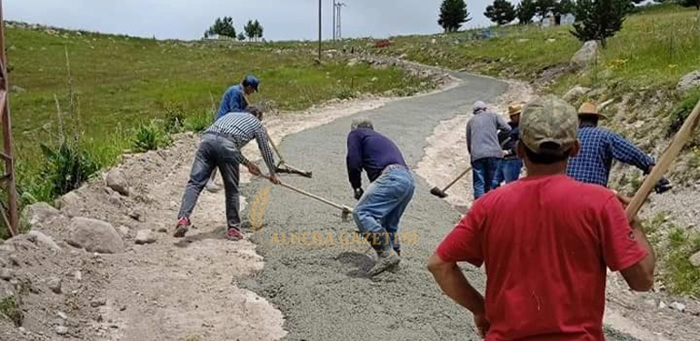 alucra gazetesi alucra haberleri giresun haberleri zihar yayla yollarini betonluyor 5 Alucra, Alucra Gazetesi, Alucra Haberleri