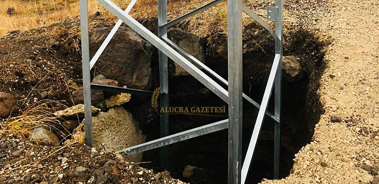 alucragazetesi alucrahaberleri giresunhaberleri akcicek koyunde verici icin direkler dikildi 4 Alucra, Alucra Gazetesi, Alucra Haberleri