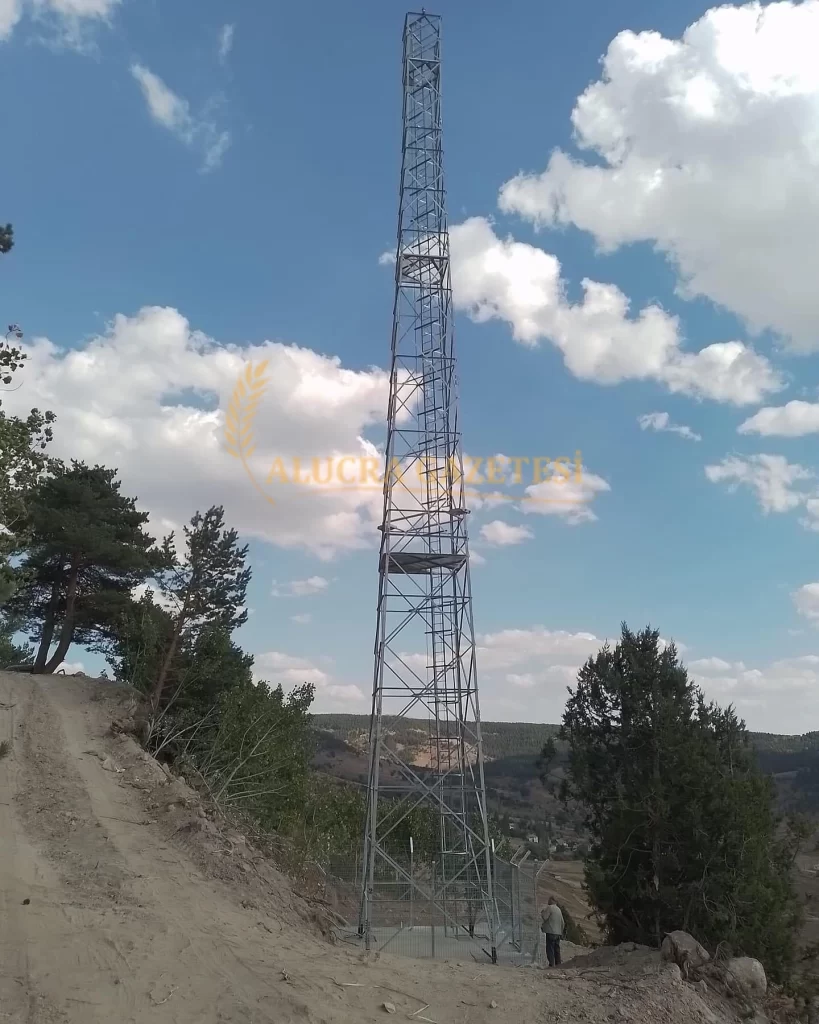 alucragazetesi alucrahaberleri giresunhaberleri akcicek koyunde verici icin direkler dikildi 5 1 Alucra, Alucra Gazetesi, Alucra Haberleri