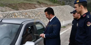 trafik-haftasinda-kaymakam-sahin-kontrol-noktasinda