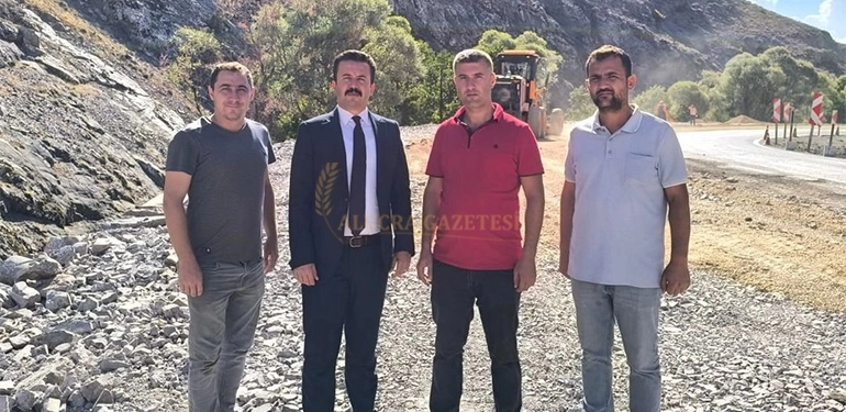 KAYMAKAM EJDER ŞAHİN YOL ÇALIŞMALARINI İNCELEDİ Alucra, Alucra Gazetesi, Alucra Haberleri kaymakam ejder sahin yol calismalarini inceledi Alucra, Alucra Gazetesi, Alucra Haberleri