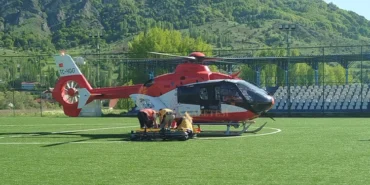 alucrada-ambulans-helikopter-travma-vakasi-icin-havalandi